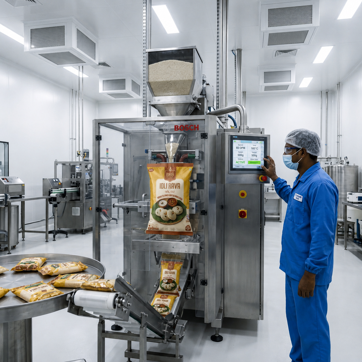 Sri Balaji Gold Automated Factory Processing